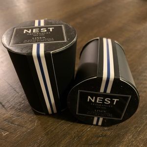 Nest Fragrances Linen Scent Mini Votives Set of Two .95 oz ea